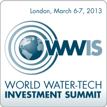 World Water-Tech Investment Summit 2013